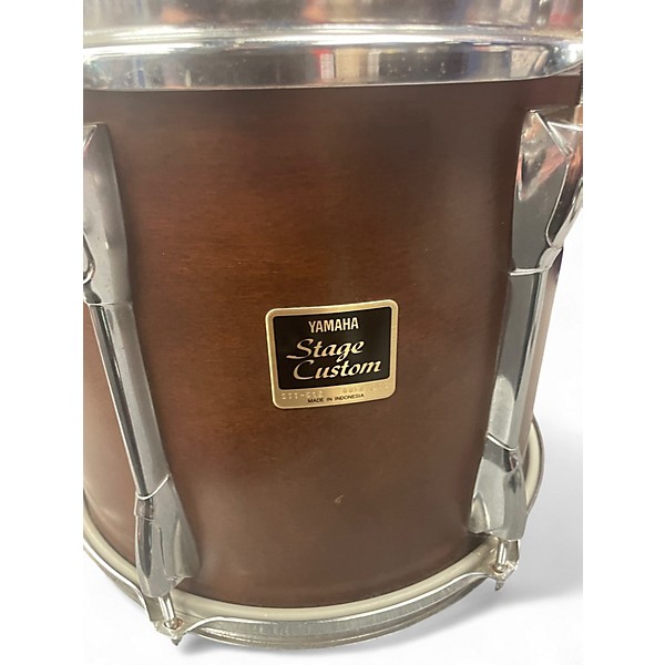 Used Yamaha 4 Piece Stage Custom Natural Drum Kit