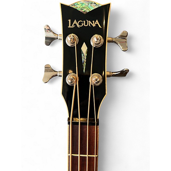 Used Laguna LAB7CE Natural Acoustic Bass Guitar