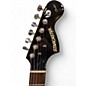Used Fender Starcaster Black Hollow Body Electric Guitar