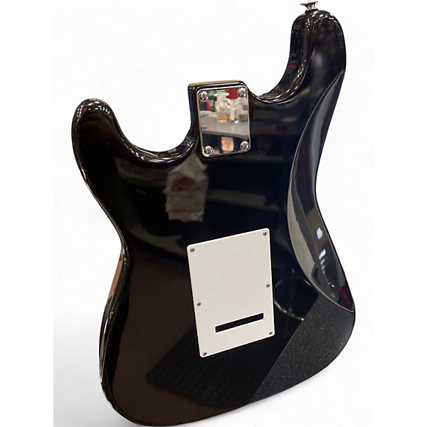 Used Fender Starcaster Black Hollow Body Electric Guitar