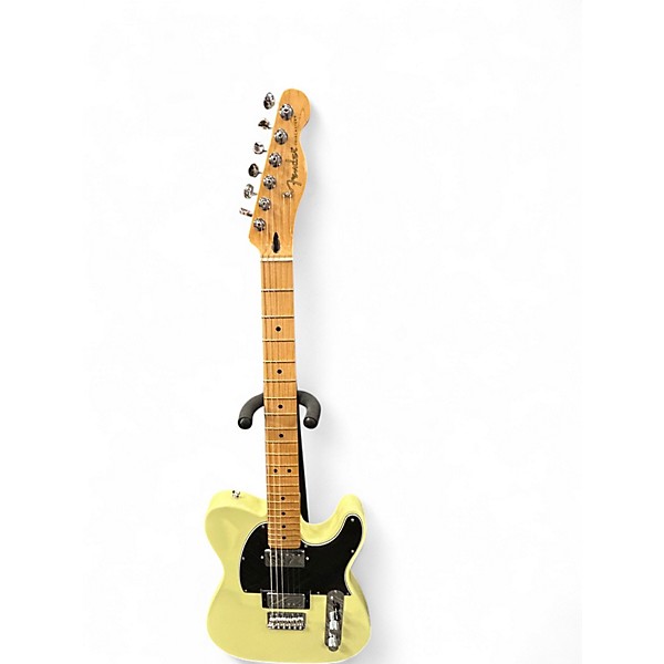 Used Fender PLAYER II HH TELECASTER Yellow Solid Body Electric Guitar