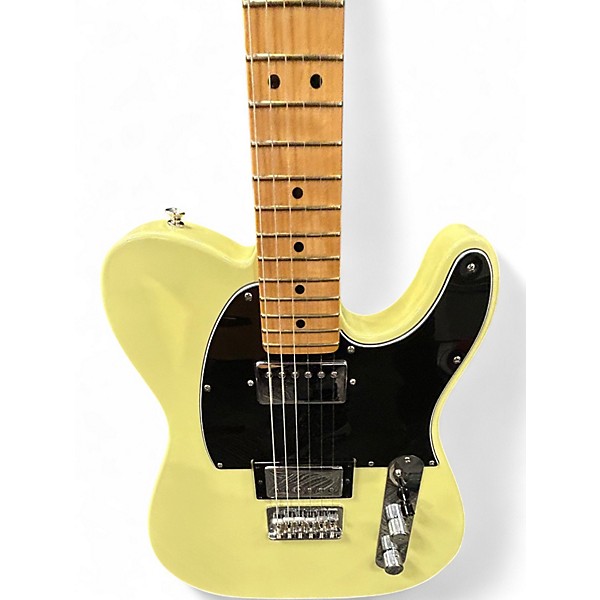 Used Fender PLAYER II HH TELECASTER Yellow Solid Body Electric Guitar