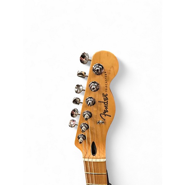 Used Fender PLAYER II HH TELECASTER Yellow Solid Body Electric Guitar