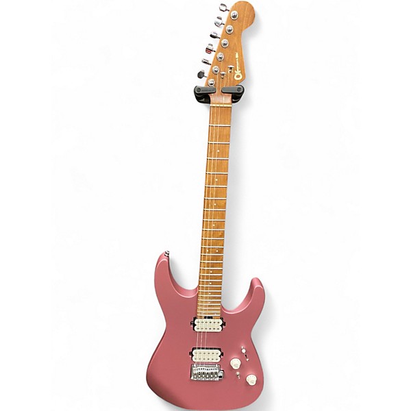 Used Charvel Pro-Mod DK24 HH 2PT CM Burgundy Mist Solid Body Electric Guitar