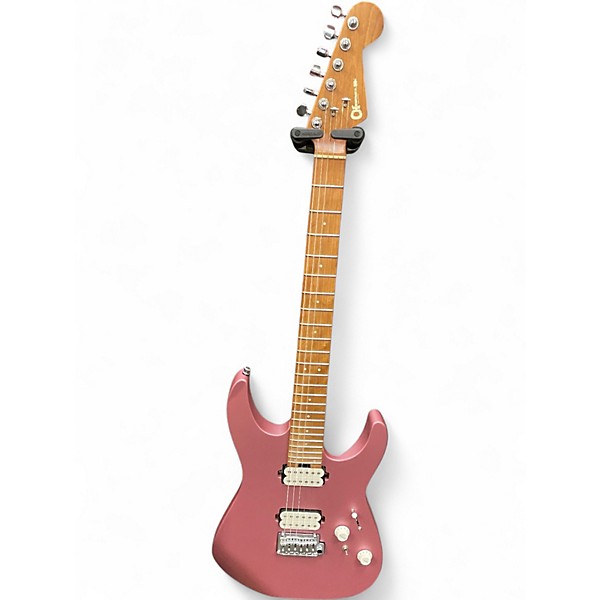 Used Charvel Pro-Mod DK24 HH 2PT CM Burgundy Mist Solid Body Electric Guitar
