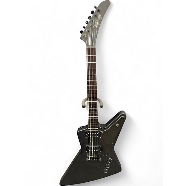 Used Epiphone Explorer Black Solid Body Electric Guitar
