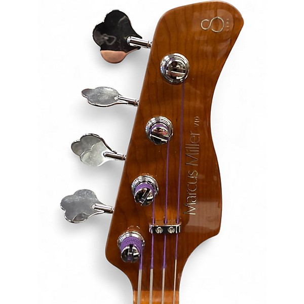 Used Sire Marcus Miller V10 Swamp Ash 4 String Natural Electric Bass Guitar