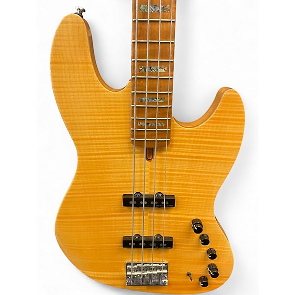 Used Sire Marcus Miller V10 Swamp Ash 4 String Natural Electric Bass Guitar