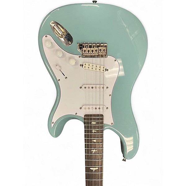 Used PRS SE Silver Sky Blue Solid Body Electric Guitar
