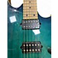 Used Ibanez RG652AMH PRESTIGE Blue Solid Body Electric Guitar