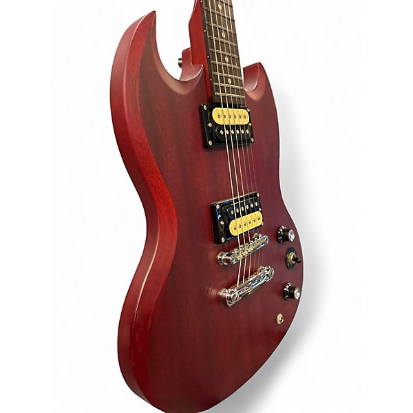 Used 2005 Epiphone SG Special Bolt On Faded Cherry Solid Body Electric Guitar