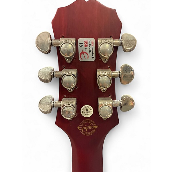 Used 2005 Epiphone SG Special Bolt On Faded Cherry Solid Body Electric Guitar