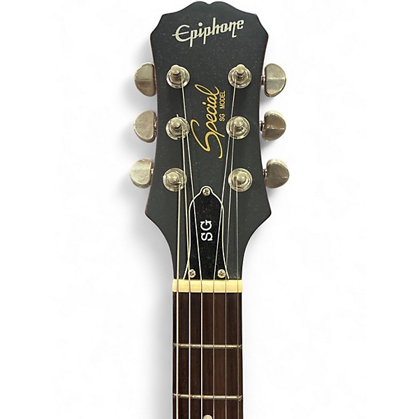 Used 2005 Epiphone SG Special Bolt On Faded Cherry Solid Body Electric Guitar