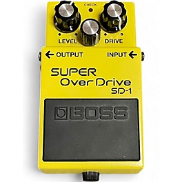 Used BOSS SD1 Super Overdrive Effect Pedal