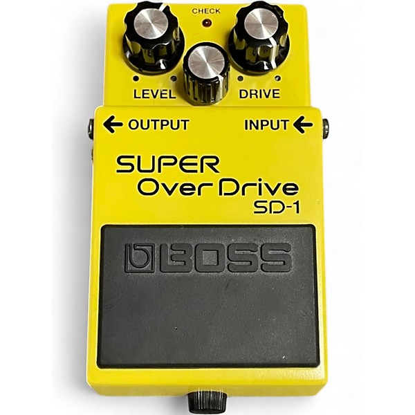 Used BOSS SD1 Super Overdrive Effect Pedal