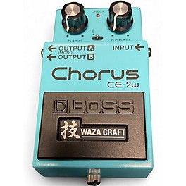 Used BOSS CE2W Waza Craft Chorus Effect Pedal