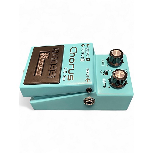 Used BOSS CE2W Waza Craft Chorus Effect Pedal