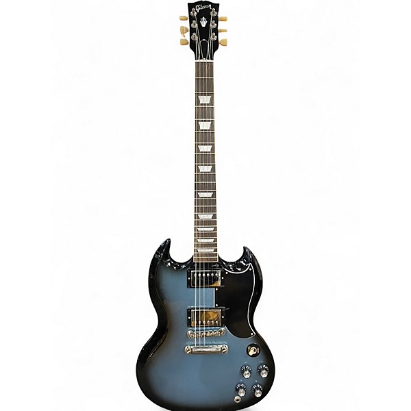 Used Gibson SG Standard Blue Burst Solid Body Electric Guitar