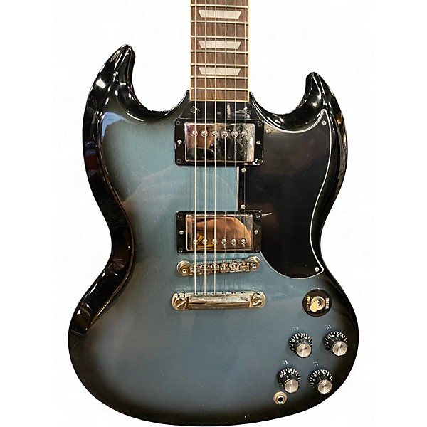 Used Gibson SG Standard Blue Burst Solid Body Electric Guitar