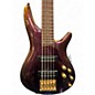 Used Ibanez SR305 5 String Purple Electric Bass Guitar