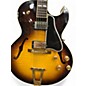 Used Gibson ES 175 2 Color Sunburst Hollow Body Electric Guitar