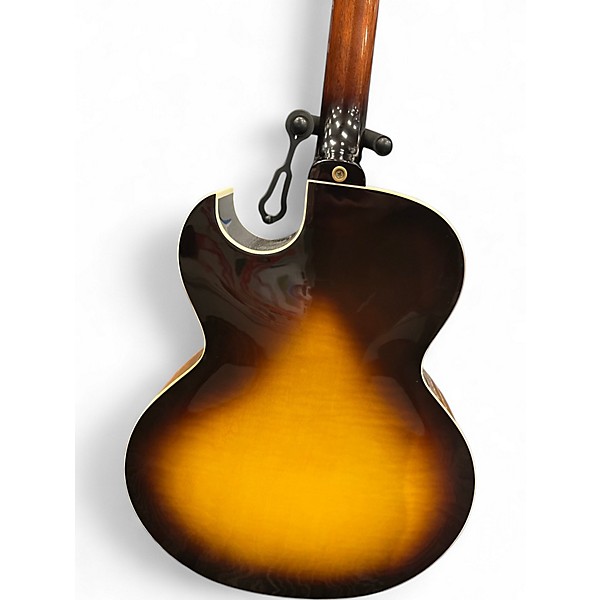 Used Gibson ES 175 2 Color Sunburst Hollow Body Electric Guitar
