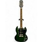 Used Epiphone sg classic Green Solid Body Electric Guitar thumbnail