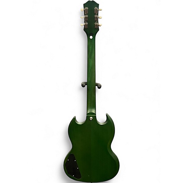 Used Epiphone sg classic Green Solid Body Electric Guitar
