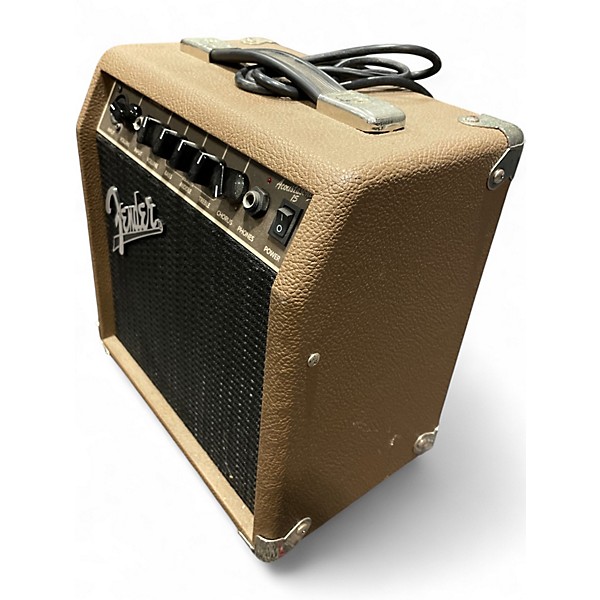 Used Fender Acoustasonic 15 Acoustic Guitar Combo Amp