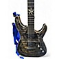 Used Schecter Guitar Research Exotic Star Gray Solid Body Electric Guitar