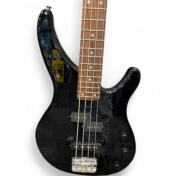 Used Yamaha TRBX174EW Trans Black Electric Bass Guitar