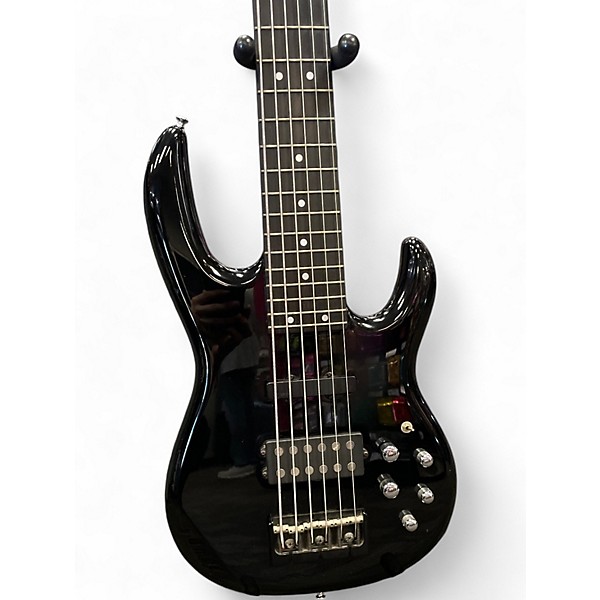 Used Carvin LB-76 Black Electric Bass Guitar