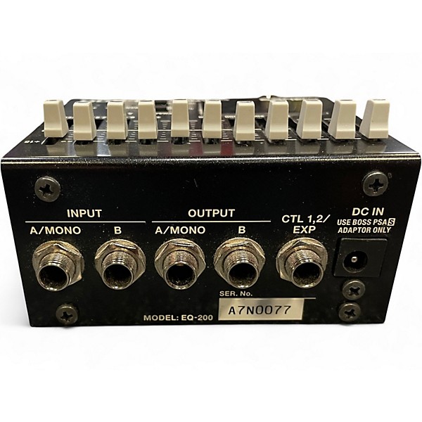 Used BOSS EQ200 Graphic Equalizer Pedal