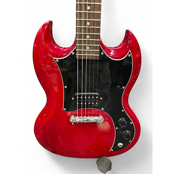 Used Maestro SG JUNIOR Cherry Solid Body Electric Guitar
