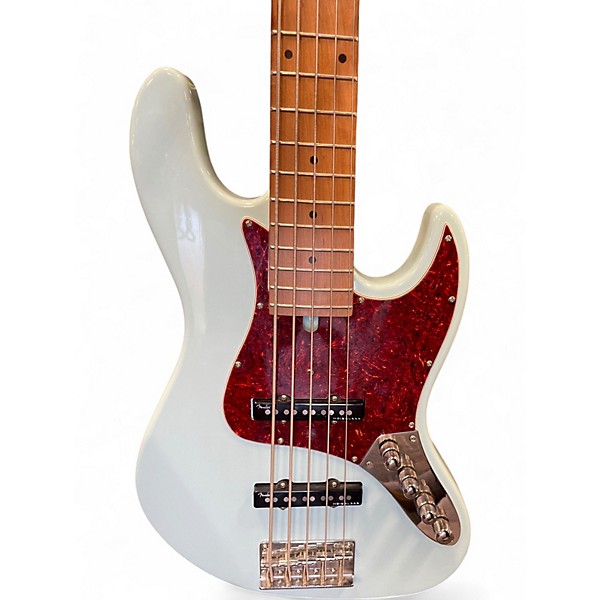 Used Bacchus WJB5 Blue Electric Bass Guitar
