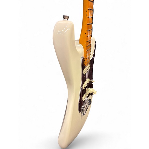Used Fender American Professional II Stratocaster Olympic White Solid Body Electric Guitar