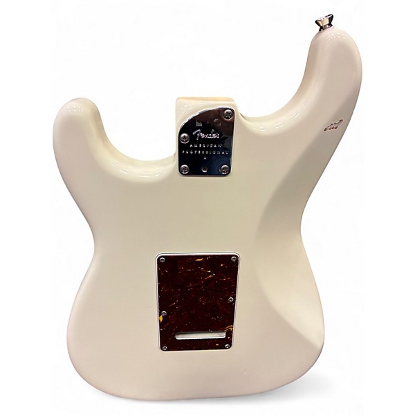 Used Fender American Professional II Stratocaster Olympic White Solid Body Electric Guitar