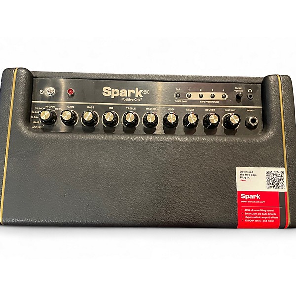 Used Positive Grid Spark 40 Guitar Combo Amp