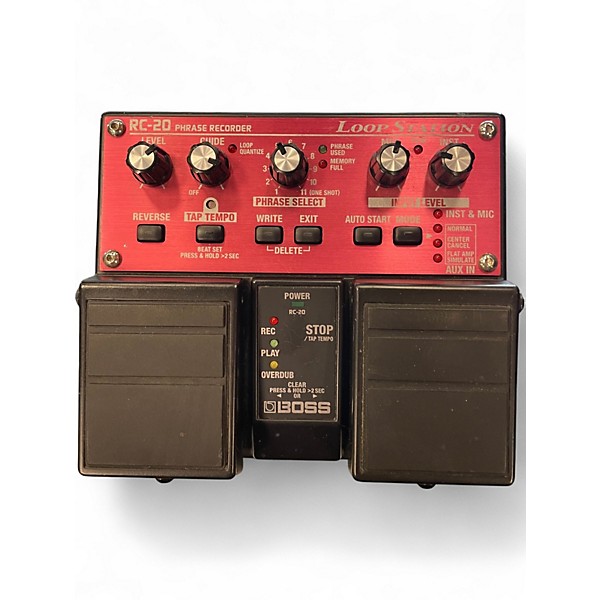 Used BOSS RC20 Loop Station Pedal