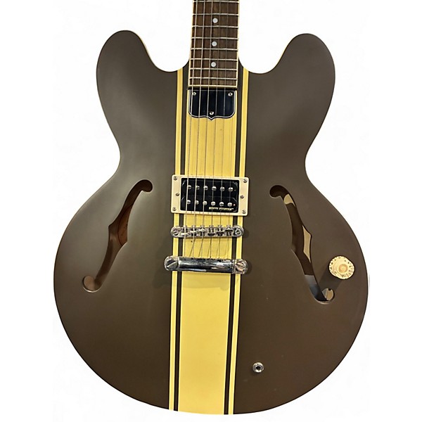 Used Epiphone Tom Delonge Brown Hollow Body Electric Guitar
