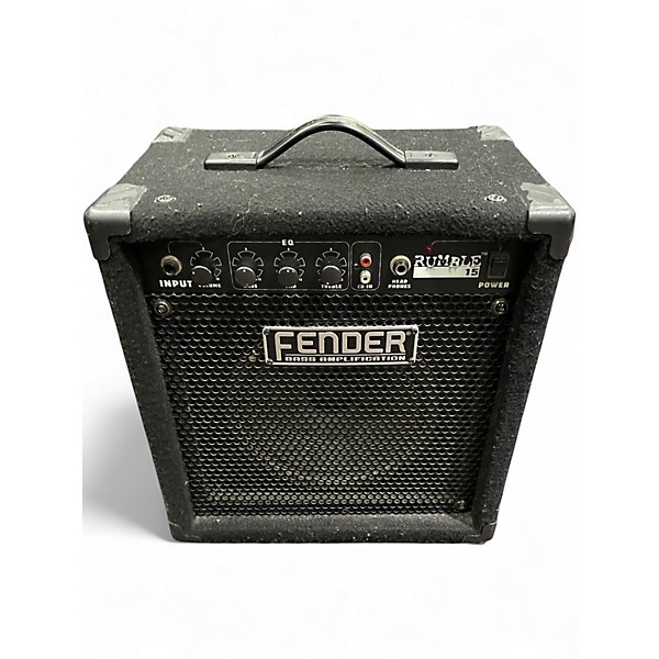 Used Fender Rumble 15 15W 1X8 Bass Combo Amp