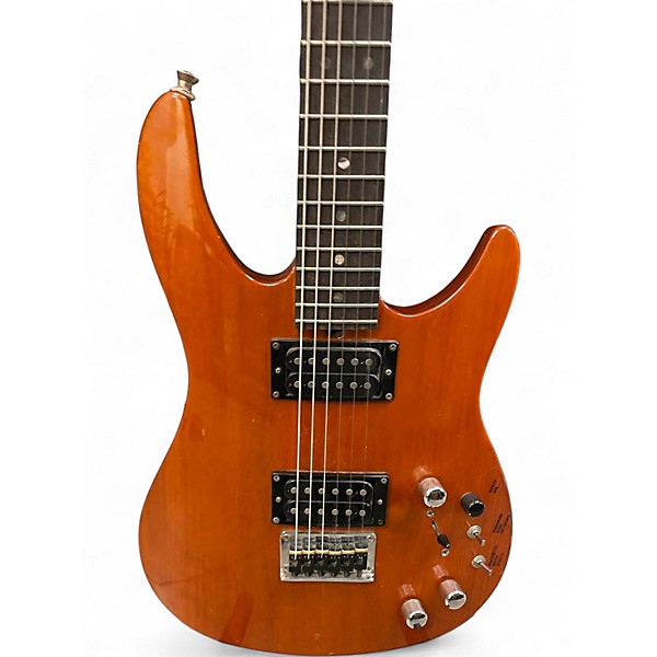Used Brian Moore Guitars i2000 Trans Amber Solid Body Electric Guitar