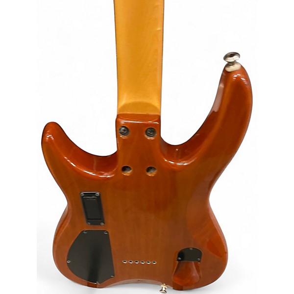 Used Brian Moore Guitars i2000 Trans Amber Solid Body Electric Guitar