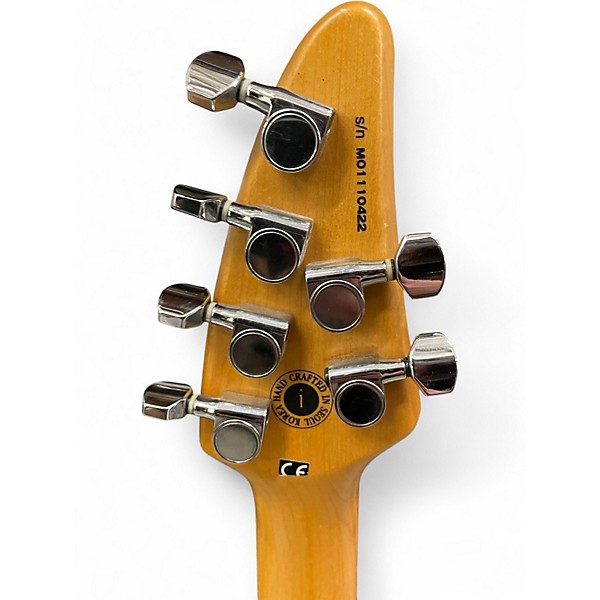 Used Brian Moore Guitars i2000 Trans Amber Solid Body Electric Guitar