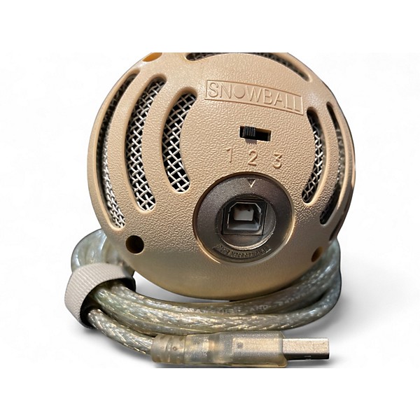 Used Blue Snowball USB Microphone