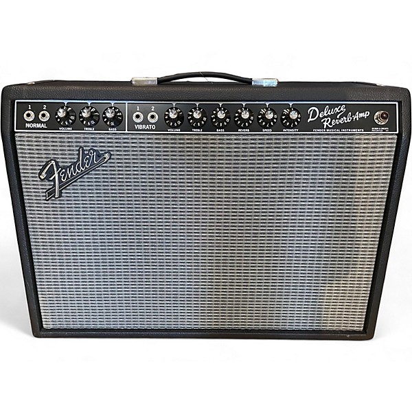Used Fender 1965 Reissue Deluxe Reverb 22W Tube Guitar Combo Amp