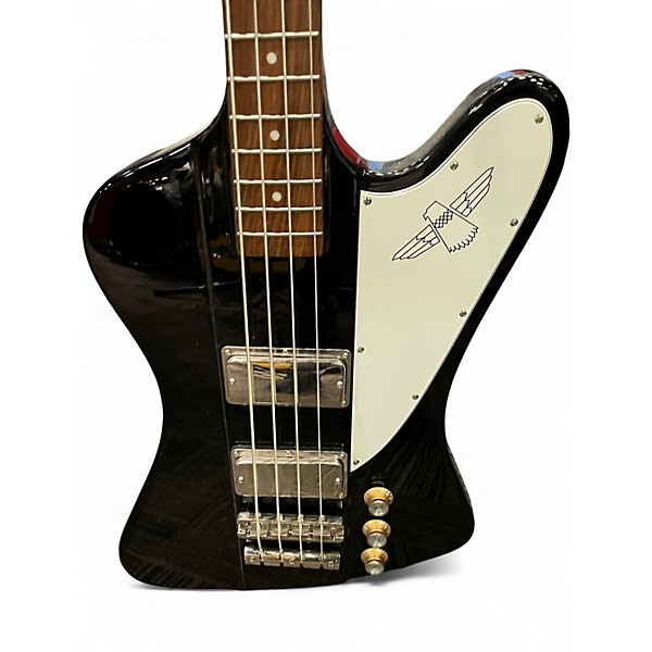 Used Epiphone Thunderbird Bass Guitar Black Electric Bass Guitar