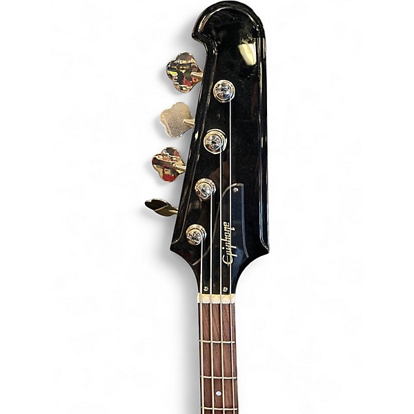 Used Epiphone Thunderbird Bass Guitar Black Electric Bass Guitar