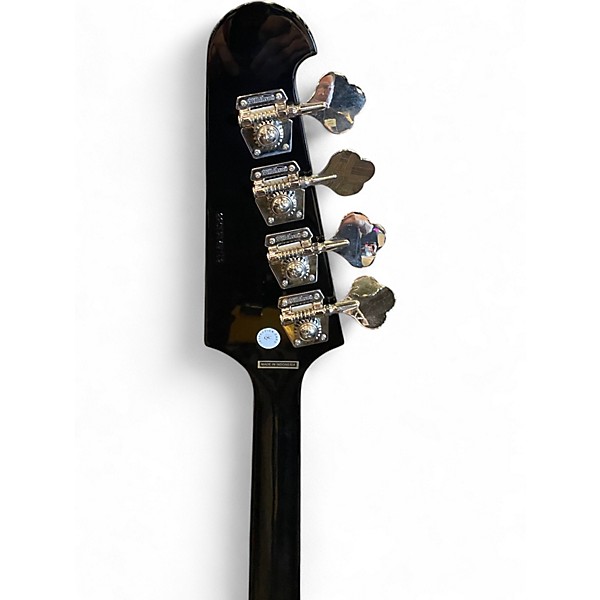 Used Epiphone Thunderbird Bass Guitar Black Electric Bass Guitar