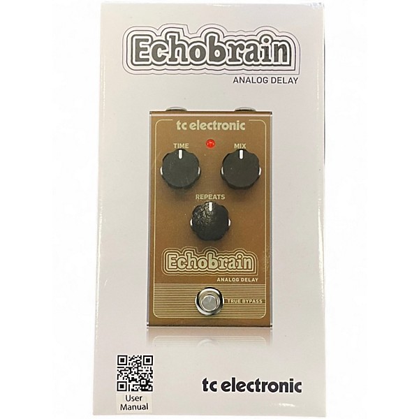 Used TC Electronic Echobrain Analog Delay Effect Pedal